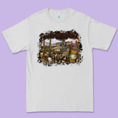 Wild West Premium Tee Designed By Sublimationcraftshop