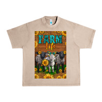 French Oak Western Baby Sheeps Farm Life Urban Heavy Tee - LillyAllenDesigns