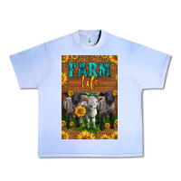 Grape Ice Western Baby Sheeps Farm Life Urban Heavy Tee - LillyAllenDesigns