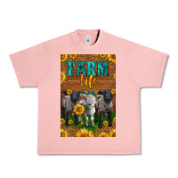 Salmon Western Baby Sheeps Farm Life Urban Heavy Tee - LillyAllenDesigns