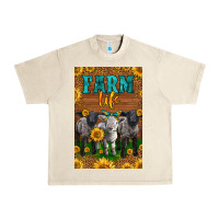 Sandshell Western Baby Sheeps Farm Life Urban Heavy Tee - LillyAllenDesigns