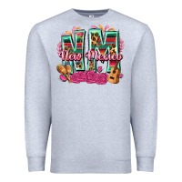 Heather Grey New Mexico Premium Sweatshirt - texasbilliewilder