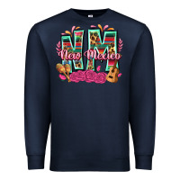 Navy New Mexico Premium Sweatshirt - texasbilliewilder