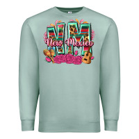 Seafoam New Mexico Premium Sweatshirt - texasbilliewilder