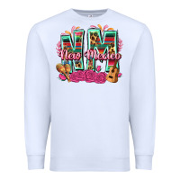 White New Mexico Premium Sweatshirt - texasbilliewilder