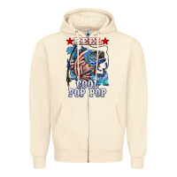 Sandshell reel cool pop pop american flag bass Zipper Hoodie - LillyAllenDesigns