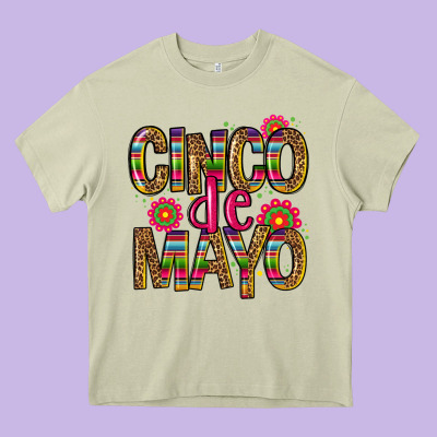 Cinco De Mayo Heavy Core Tee Designed By Cts Tumbler Store