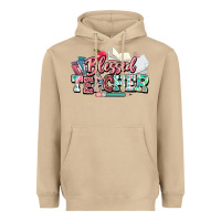 Mushroom blessed teacher school Heavyweight Hoodie - NancyCooperArtShop
