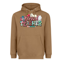 Toasted Coconut blessed teacher school Heavyweight Hoodie - NancyCooperArtShop