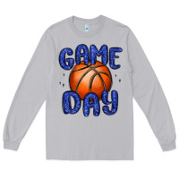 Moon Dust game day basketball Long Sleeve Tee - MaliasSmallBusiness