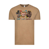 Vintage Coffee faith love freedom usa Vintage Tee - NancyCooperArtShop