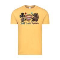 Vintage Mustard faith love freedom usa Vintage Tee - NancyCooperArtShop