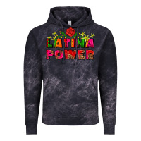 Cloud Black latina power Vintage Hoodie - AdoDesignShop