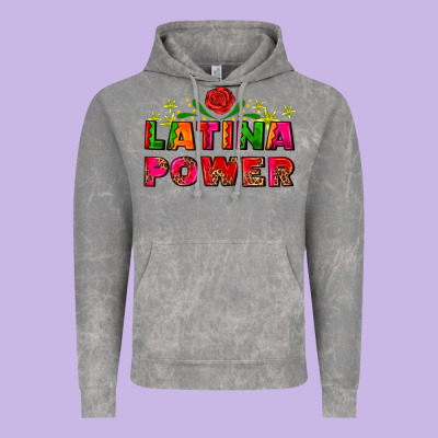Latina Power Vintage Hoodie Designed By Adodesignshop