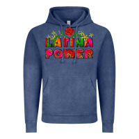 Vintage Denim latina power Vintage Hoodie - AdoDesignShop