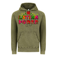 Vintage Olive latina power Vintage Hoodie - AdoDesignShop