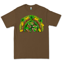 Cacao St. Patrick's Day rainbow Premium Tee - Neo Western