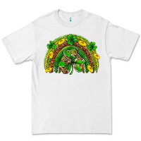 White St. Patrick's Day rainbow Premium Tee - Neo Western