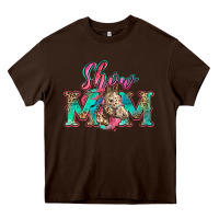 Chocolate Brown show mom horse Heavy Core Tee - Zillion Design Studio