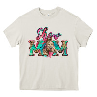 Cream show mom horse Heavy Core Tee - Zillion Design Studio