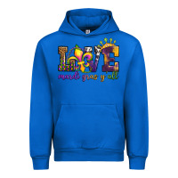 Cobalt love. ardi gras y'all Urban Hoodie - OliviaCreatesArt