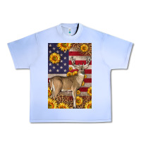 Grape Ice Western American Deer Urban Heavy Tee - LillyAllenDesigns