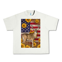 Pistachio Western American Deer Urban Heavy Tee - LillyAllenDesigns