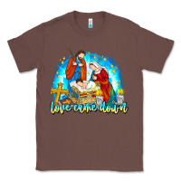 Chestnut Love Came Down Classic Tee - CowhideDigitalArt