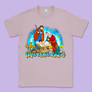 Love Came Down Classic Tee Designed By Cowhidedigitalart