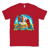 Red Love Came Down Classic Tee - CowhideDigitalArt