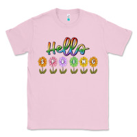 Bubblegum Pink hello spring Classic Tee - MaliasSmallBusiness