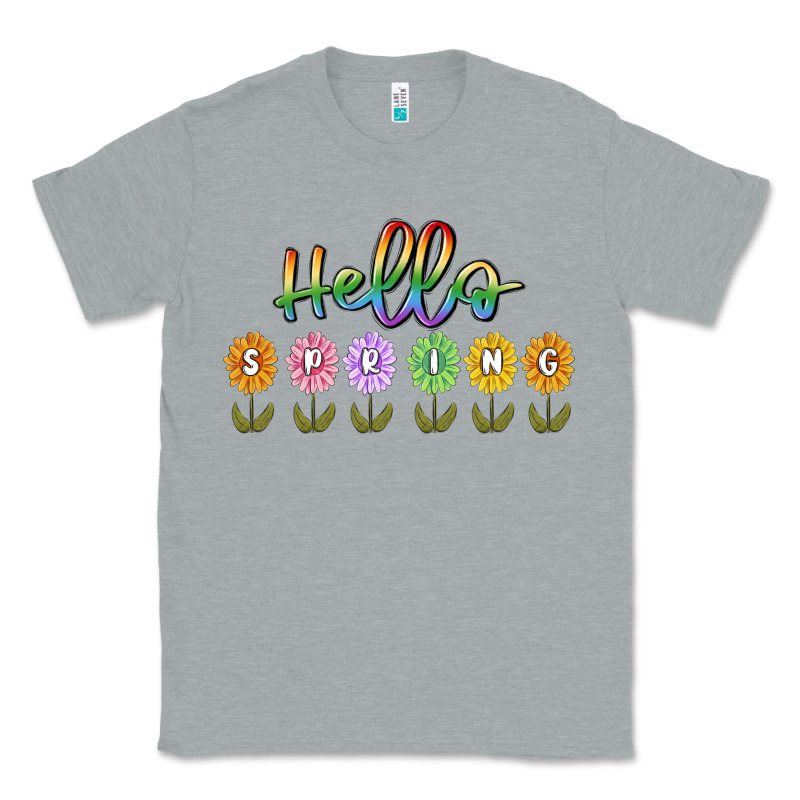 Hello Spring Classic Tee by MaliasSmallBusiness | Teevron