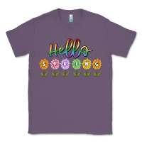Lavender hello spring Classic Tee - MaliasSmallBusiness