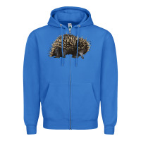 True Royal short beaked echidna Zipper Hoodie - LillyAllenDesigns