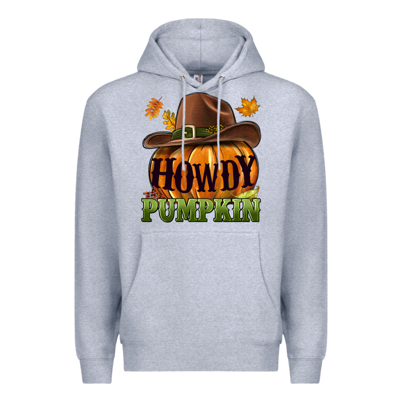 Howdy Pumpkin Premium Hoodie by NancyCooperArtShop | Teevron