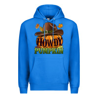 True Royal Howdy pumpkin Premium Hoodie - NancyCooperArtShop