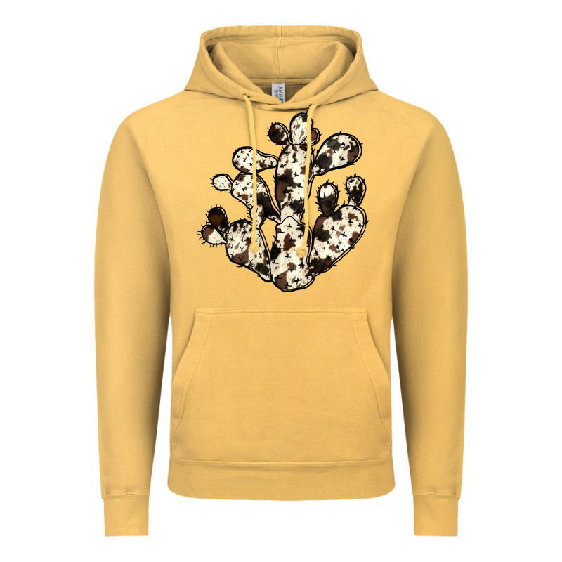 Cowhide Cactus Vintage Hoodie by JahusDesignShop | Teevron