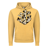 Vintage Mustard cowhide cactus Vintage Hoodie - JahusDesignShop