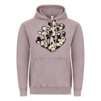 Vintage Zinc cowhide cactus Vintage Hoodie - JahusDesignShop