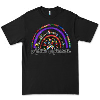 Black autism awareness Premium Tee - SublimationCraftShop