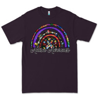 Plum autism awareness Premium Tee - SublimationCraftShop