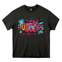 Asphalt small business mama Heavy Core Tee - Zillion Design Studio