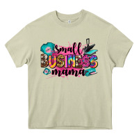 Mossy small business mama Heavy Core Tee - Zillion Design Studio