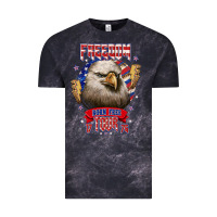 Cloud Black freedom born free tour 1776 Vintage Tee - NancyCooperArtShop