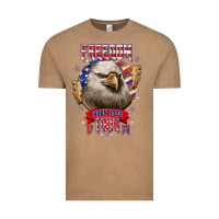 Vintage Coffee freedom born free tour 1776 Vintage Tee - NancyCooperArtShop