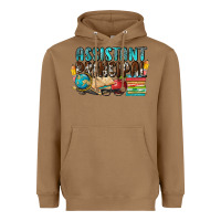 Toasted Coconut assistant principal Heavyweight Hoodie - NancyCooperArtShop