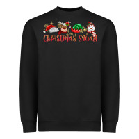 Black christmas squad Heavyweight Sweatshirt - MaliasSmallBusiness