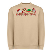 Mushroom christmas squad Heavyweight Sweatshirt - MaliasSmallBusiness