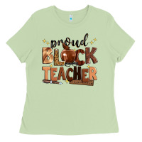 Matcha proud black teacher Ladies Tee - Zillion Design Studio