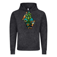 Vintage Black cactus1 Vintage Hoodie - JahusDesignShop